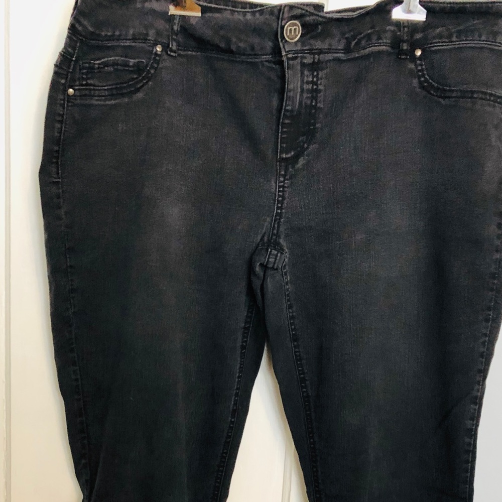 Black jeggings